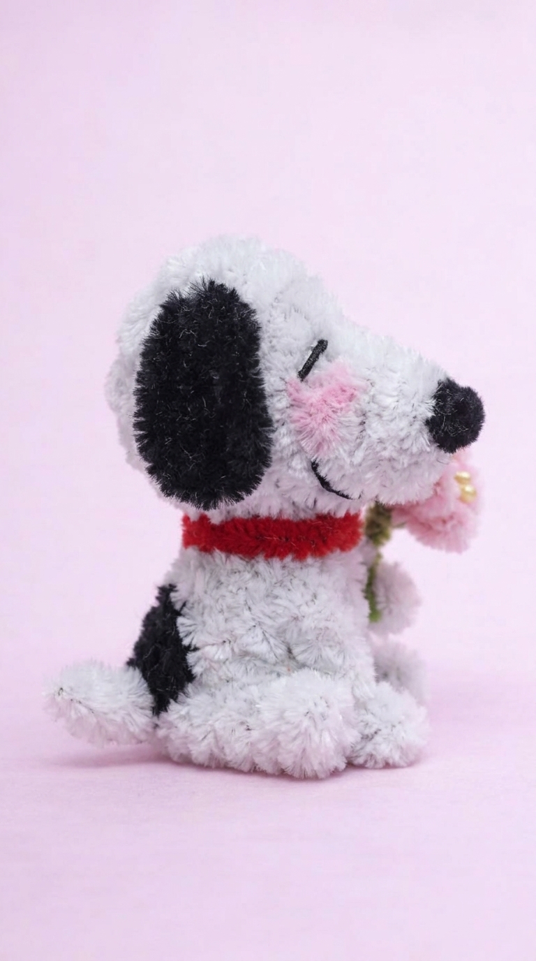 Snoopy com Flor — imagem 3 de 3
