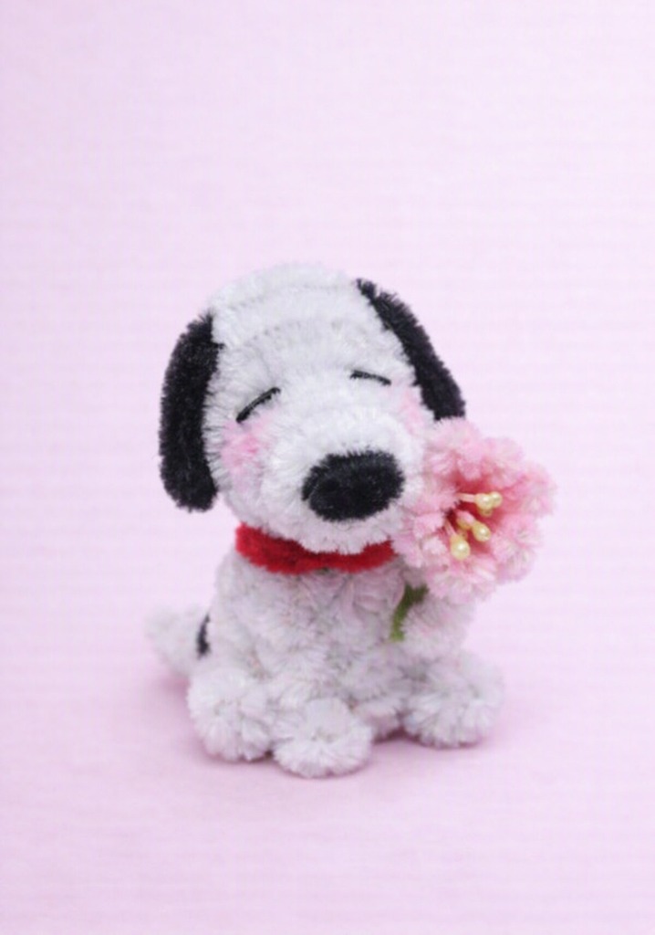 Snoopy com Flor — imagem 2 de 3
